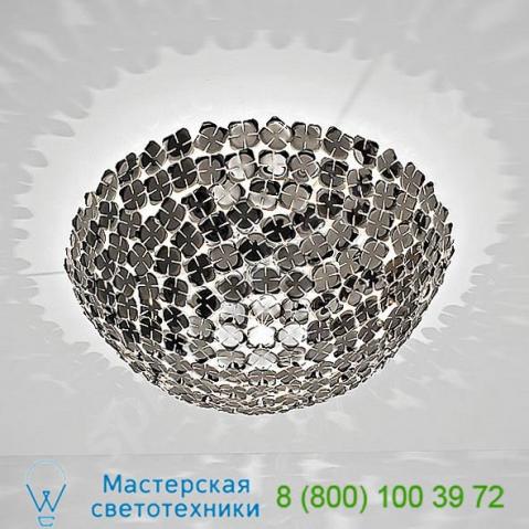 Ortenzia flush mount ceiling light 0m42lh8c8a terzani, светильник