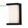 Ws-w47809-bk case led outdoor wall light dweled, уличный настенный светильник