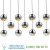 2922. 01-lrg sonneman lighting grapes 11 light led rectangular multipoint pendant, светильник