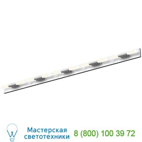 Crystal rods led bath bar (chrome/ribbed seed/6) - open box ob-3803. 01c sonneman lighting, опенбокс