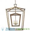 Chc 2199pn visual comfort darlana double cage lantern pendant light, светильник