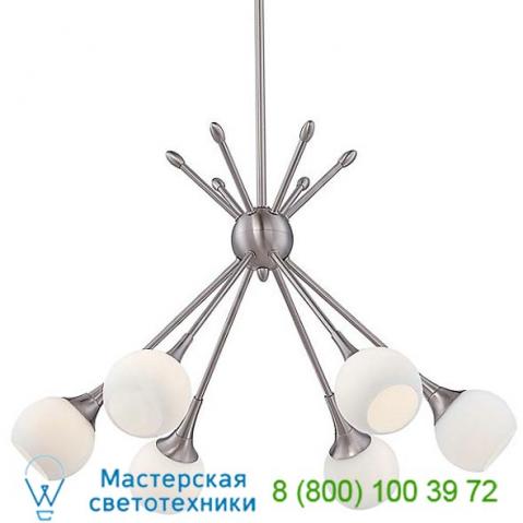 P1806-084 pontil 6 light chandelier george kovacs, светильник