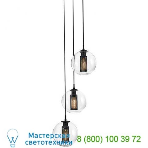 Sonneman lighting 4934. 97 tribeca 3-light pendant light, светильник