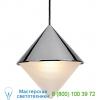 Roll &amp; hill half and half cone pendant light halfp-con-bk-cf-u, светильник