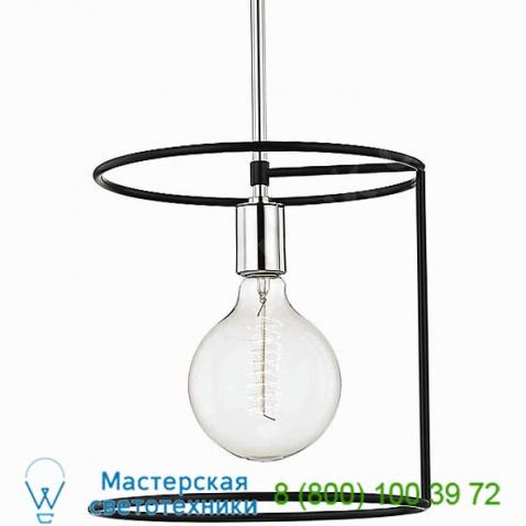 Dana pendant light mitzi - hudson valley lighting h246701-agb/wh, светильник