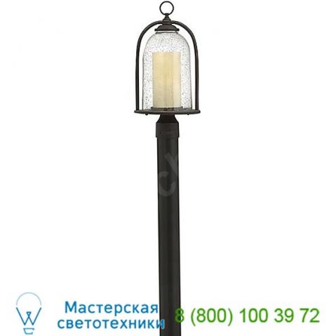 2611oz quincy outdoor post light hinkley lighting, светильник для садовых дорожек