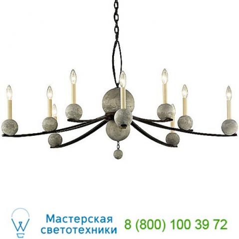 Troy lighting tallulah chandelier f6338, светильник