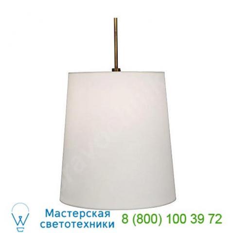 2055 buster 22 fabric shade "pendant" robert abbey, светильник