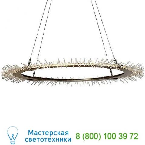 139772-1000 anemone circular led pendant light vermont modern, светильник