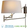 Visual comfort tob 2203bz-np paulo swingarm lamp, бра