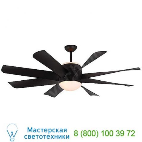 Monte carlo fans turbine ceiling fan 8tnr56bkd-v1, светильник