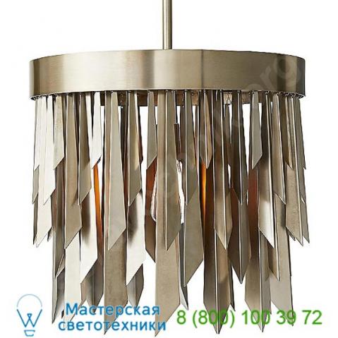 Waldorf drum pendant light arteriors 49091, светильник