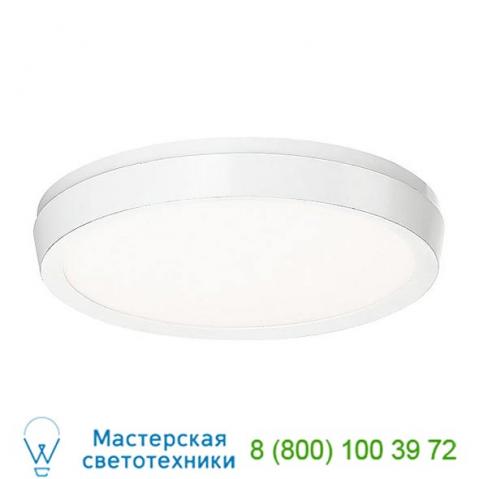 Argo led round flush mount ceiling light fm-4207-bn modern forms, светильник