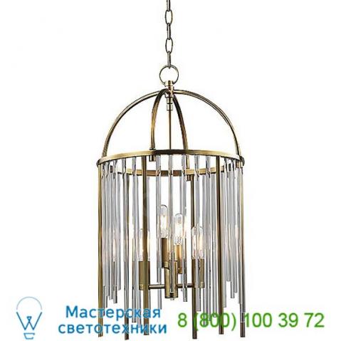 Lewis pendant light hudson valley lighting 2520-agb, светильник