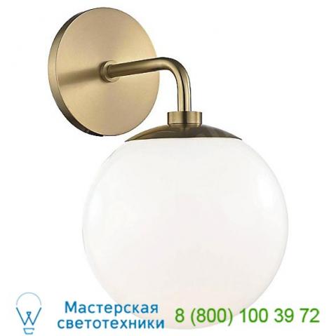 Mitzi - hudson valley lighting h105101-agb stella wall sconce, настенный светильник