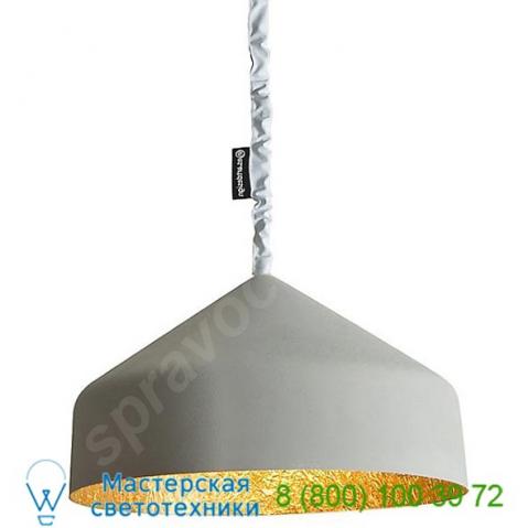 In-es art design cyrcus cemento grey/white cyrcus cemento pendant light, светильник