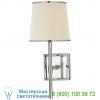 Ks 2120pn/mir-l/pn visual comfort bradford wall light, настенный светильник