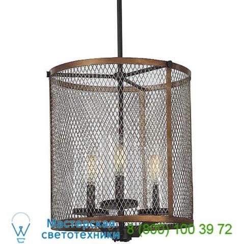 Minka-lavery marsden commons 4693 drum shade pendant light - open box return, светильник