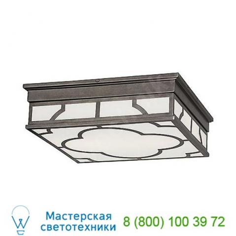 Robert abbey 1573 addison flush mount ceiling light, светильник