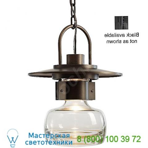 Hubbardton forge ob-363001-1004 mason outdoor pendant light (black/small) - open box return