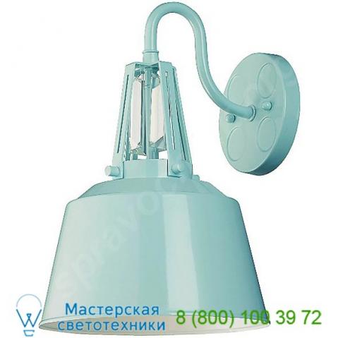 Freemont outdoor wall sconce (gloss blue) - open box return feiss ob-ol15002shbl, опенбокс