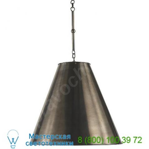 Visual comfort goodman antique nickel pendant tob 5090an-an, светильник