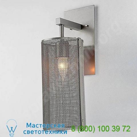 Hammerton studio idb0019-11-bs-0-e2 uptown mesh wall sconce, настенный светильник