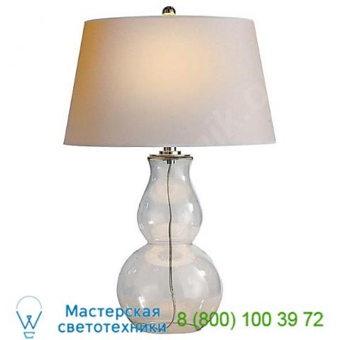 Open bottom gourd table lamp sl 3811cg-np visual comfort, настольная лампа