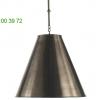 Goodman antique nickel pendant (antique nickel with white interior/medium) - open box return visual