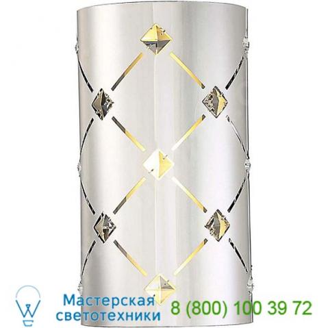 Crowned led wall light - open box return george kovacs ob-p1030-077-l, опенбокс