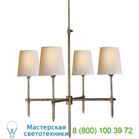 Visual comfort tob 5002an-np bryant chandelier, светильник