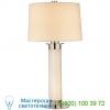 Thayer table lamp (cream/pol nckl/l) - open box ob-l325-pn hudson valley lighting, опенбокс