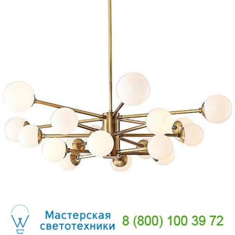 89457 arteriors karrington 3-tier chandelier, светильник