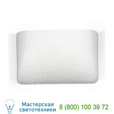 Balboa wall sconce (satin white/7. 75 in/led) - open box a19 ob-1301-ledgu24-a31, опенбокс