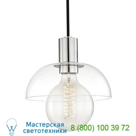 Kyla pendant light h107701-agb mitzi - hudson valley lighting, подвесной светильник