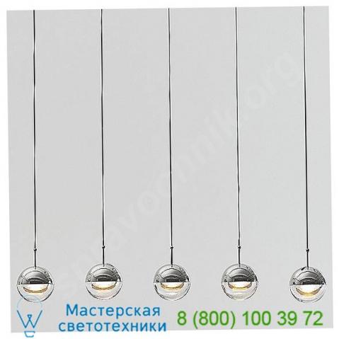 Dora pl5 linear suspension light (chrome) - open box return seed design , светильник