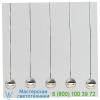 Dora pl5 linear suspension light (chrome) - open box return seed design , светильник