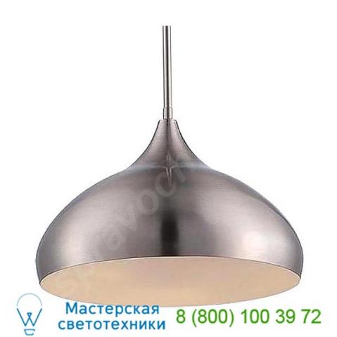 Flair pendant light (etched opal/brushed nickel) - open box dweled, светильник