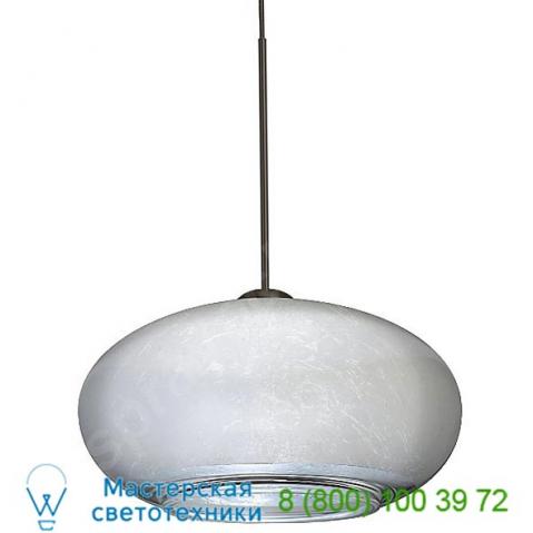 Besa lighting 1xt-2492gf-br brio 7 one lightpendant light, светильник