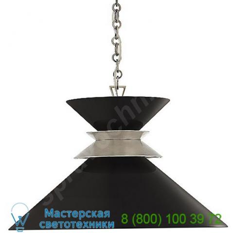 Alborg large stacked pendant chc 5245ab-blk visual comfort, светильник