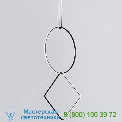 Arrangements round medium two element suspension fu041630 | f0407030 | f0405030 flos, светильник