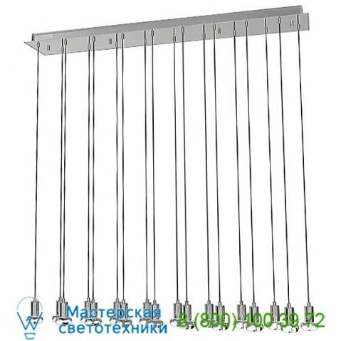 Blackjack lighting ser-38p-bl-bu seraph linear led chandelier, светильник