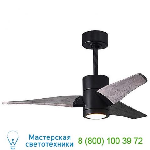 Super janet ceiling fan sj-bk-bw-42 atlas fan company, светильник