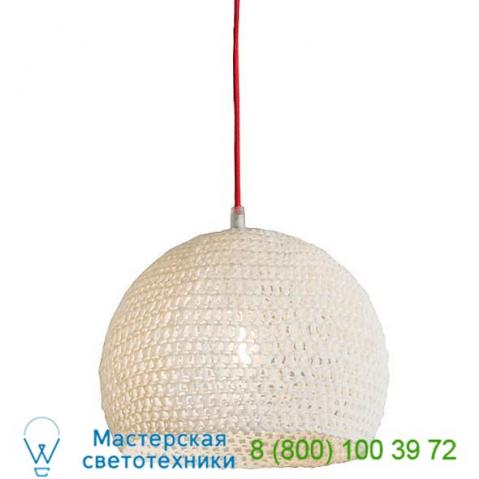 Trama 1 pendant light in-es art design trama 1 white/yellow cable, светильник