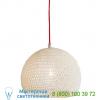 Trama 1 pendant light in-es art design trama 1 white/yellow cable, светильник