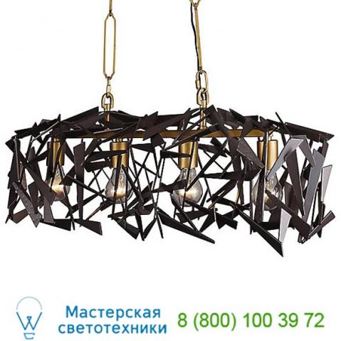 Bermuda linear suspension light 286n04agrb varaluz, светильник