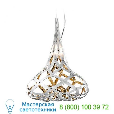 Slamp super morgana pendant light smo76sos0000ws000, светильник