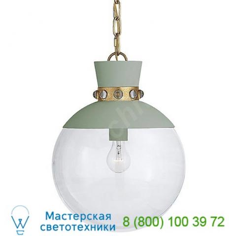 Visual comfort jn 5051cel/g-cg lucia globe pendant light, подвесной светильник