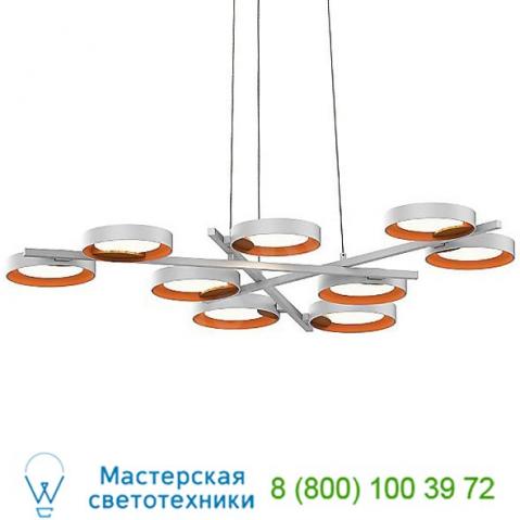 Light guide ring 9-light led pendant light 2656. 25w sonneman lighting, светильник