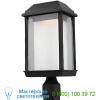 Mchenry outdoor led post light feiss ol12807txb-l1, ландшафтный светильник